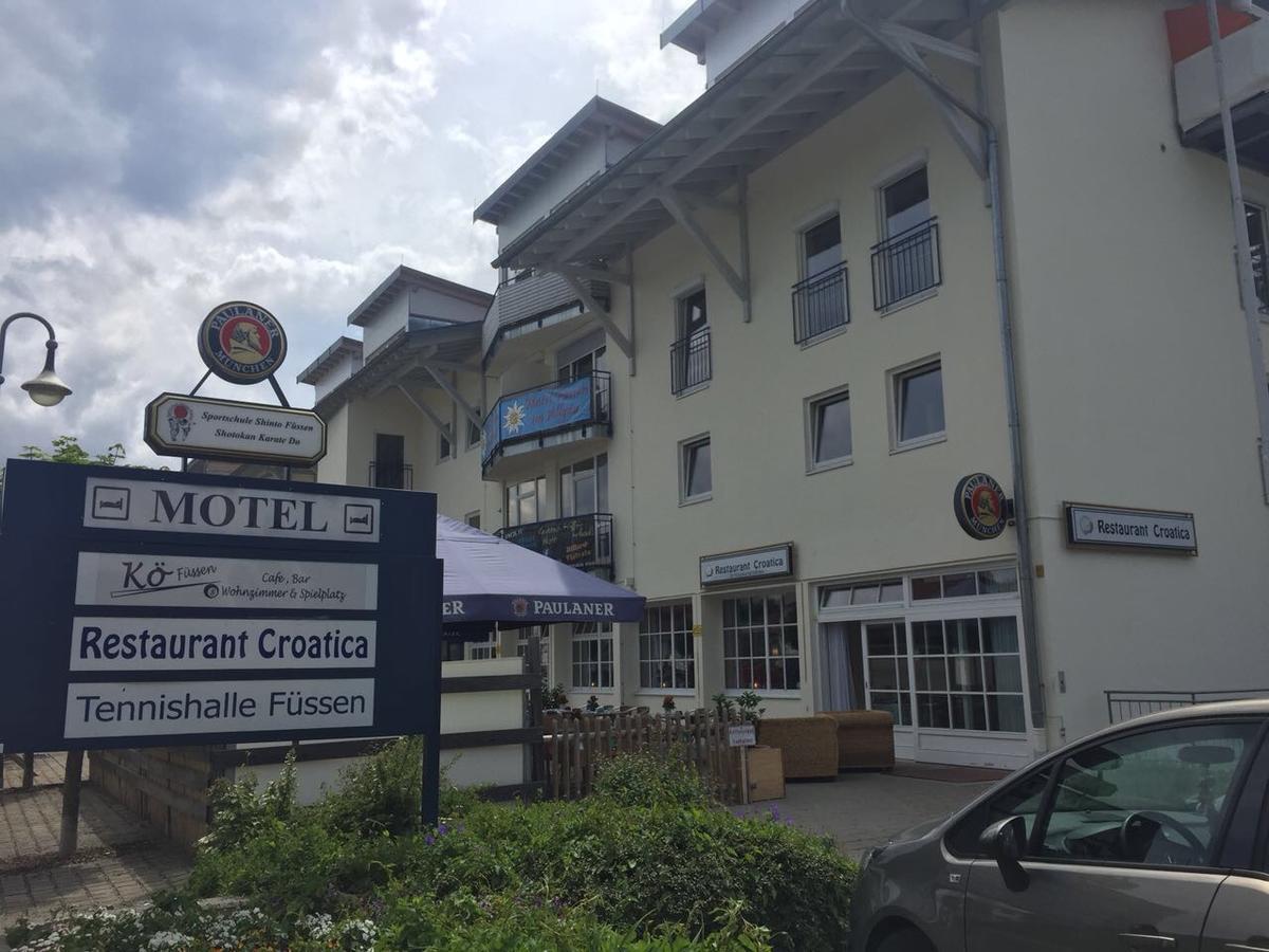 Motel Fuessen Im Allgaeu Екстер'єр фото